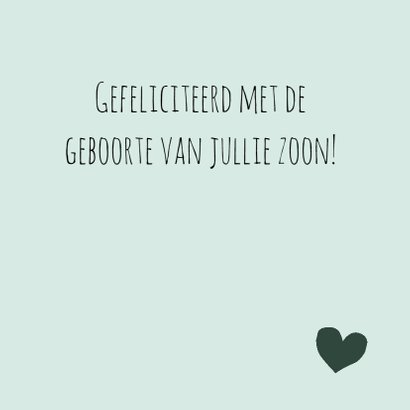 Felicitatie - Label driehoek 3