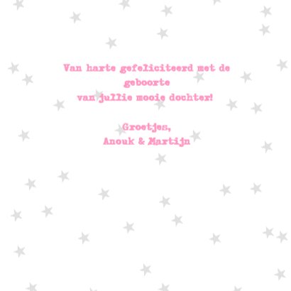 Felicitatie Meisje Letterslinger 3