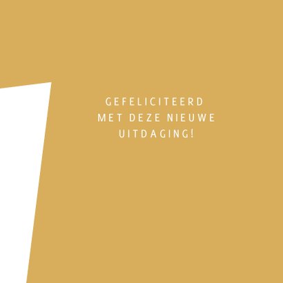 Felicitatie nieuwe richting 3