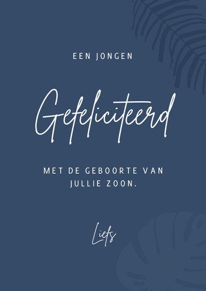Felicitatie - Olifantjes in goudlook 3