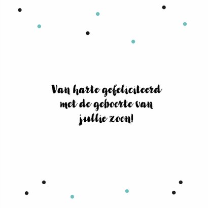 Felicitatie - Pinguïn jongetje 3