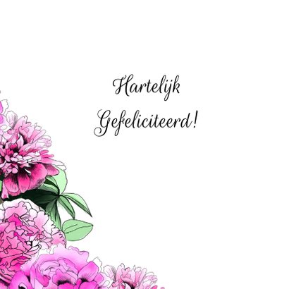 Felicitatie pioenbloemen 2