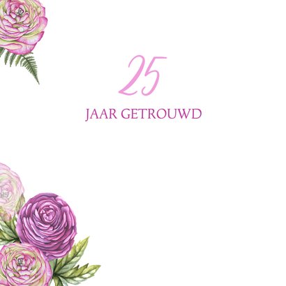 felicitatie ranonkel jubileum 2