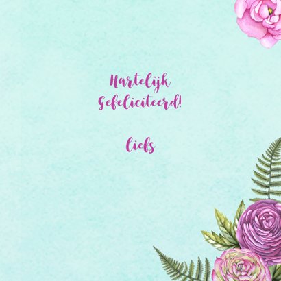 felicitatie ranonkel jubileum 3