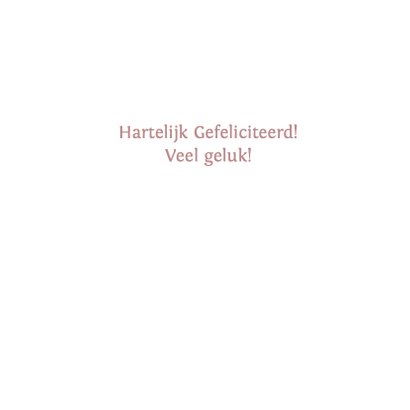 Felicitatie roze hart huwelijk 3