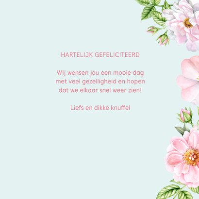 Felicitatie rozen botanical 3