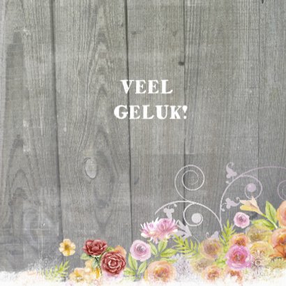Felicitatie samenwonen 3