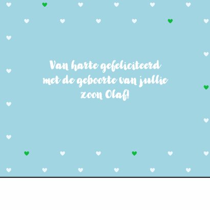 Felicitatie - Schattig olifantje jongen 3