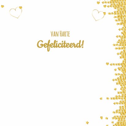 Felicitatie sierlijk ster hart 3