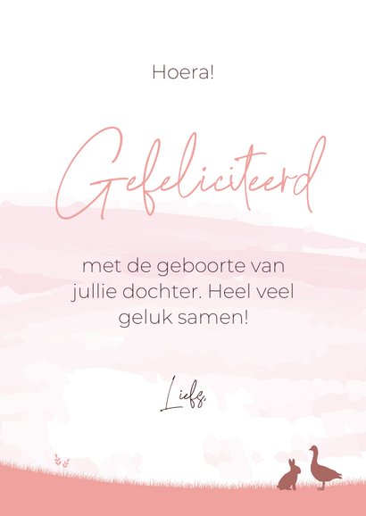 Felicitatie silhouet meisje op step  3