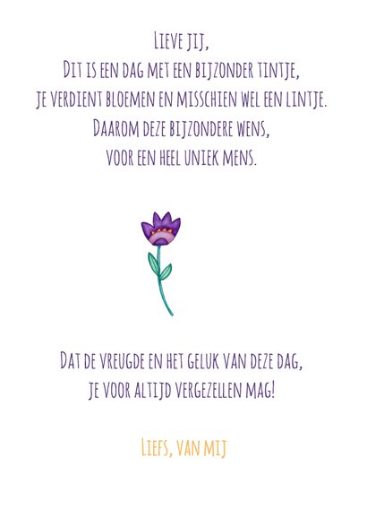 Felicitatie special to you - KK 3