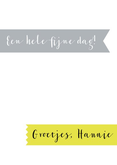 Felicitatie-Tape rechthoek-HK 3