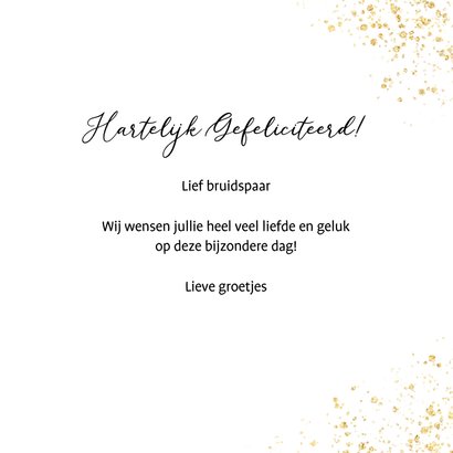 Felicitatie trouwdag hart bloemen 3