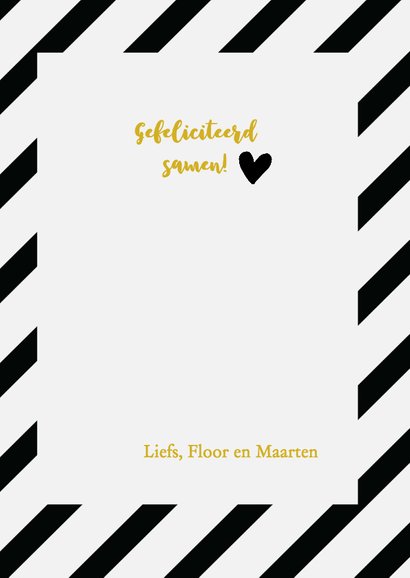 Felicitatie trouwdag 3