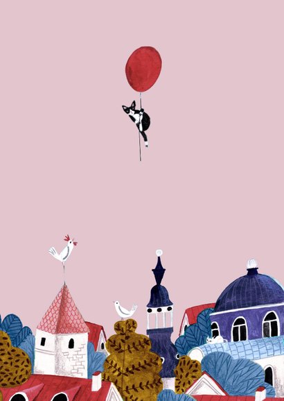 Felicitatie verjaardag luchtballonnen 2
