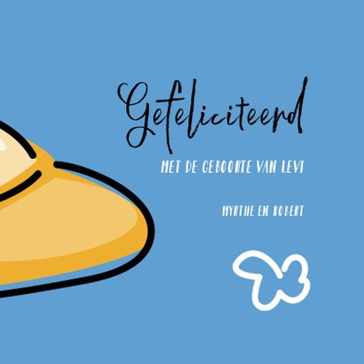 felicitatie vliegtuig fly high little one 3