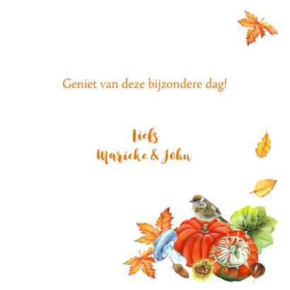 Felicitatie vogeltjes herfst 3