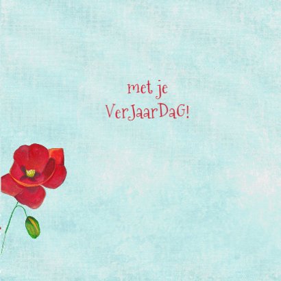 Felicitatie Vrolijke Bloemen 3