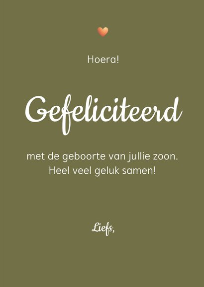 Felicitatie wolkjes, hartjes en maan 3