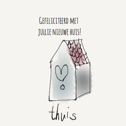 Felicitatie Woning - Modern 3
