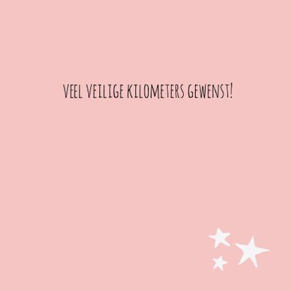 Felicitatie - yes rijbewijs gehaald 3