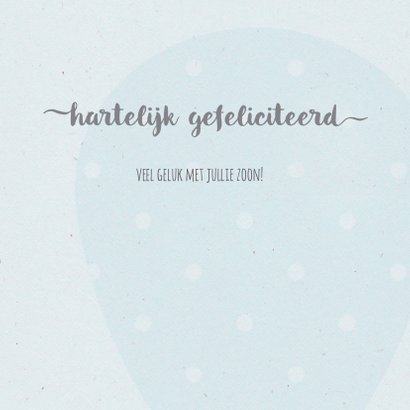 Felicitatie zoon-olifantjes 3