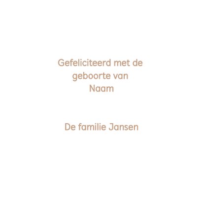 Felicitatie zoon silhouet bootje Kraft - MW 3