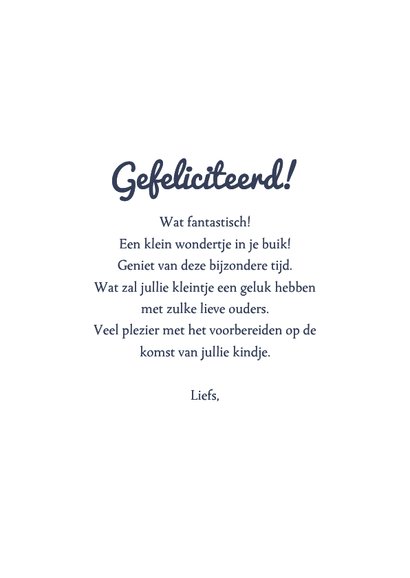 Felicitatie zwanger baby buik lief beste moeder op de wereld 3