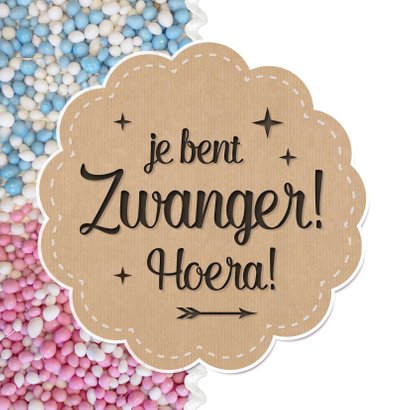 Felicitatie Zwanger Muisjes ster 2