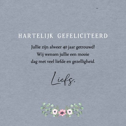 Felicitatiekaart annemoon en eucalyptustakken 3