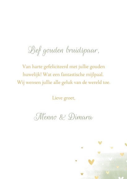 Felicitatiekaart duiven met aanpasbaar jubileumjaar 3