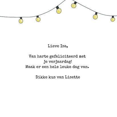 Felicitatiekaart Egel illustratie 3