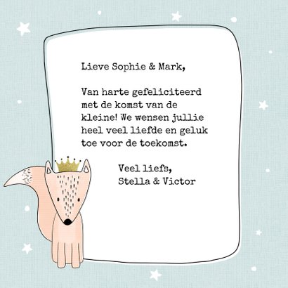 Felicitatiekaart geboorte hello little one groene ballon 3