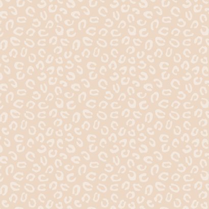 Felicitatiekaart geboorte meisje panterprint 2