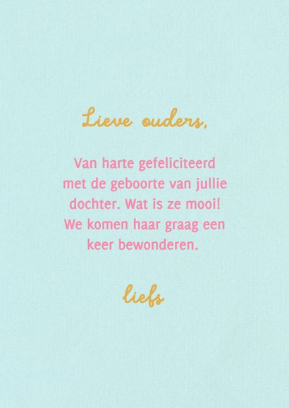 Felicitatiekaart geboorte olifantje met ballonnen 3