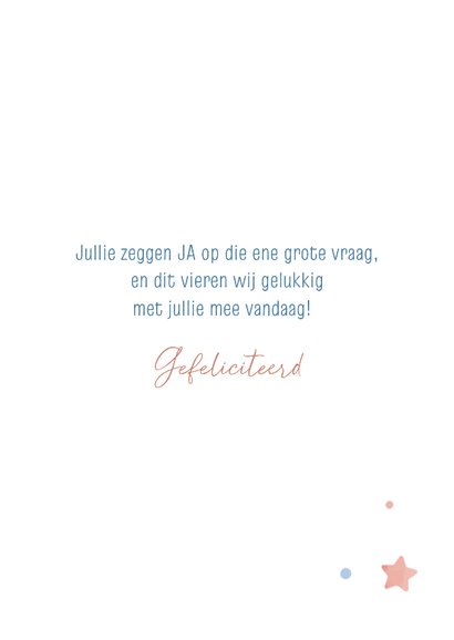 Felicitatiekaart getrouwd met getekende ballonnen 3