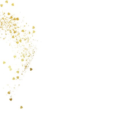 Felicitatiekaart gouden huwelijk 50 jaar ballonnen foto 2