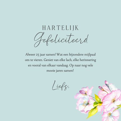 felicitatiekaart huwelijkjubileum 3