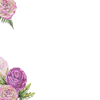 felicitatiekaart huwelijksjubileum ranonkel jubileum 2