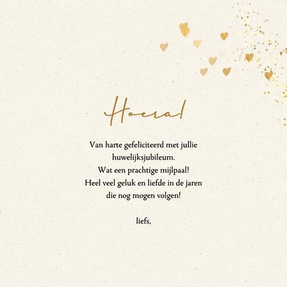 Felicitatiekaart jaar getrouwd ballon hart 3