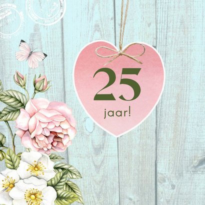 felicitatiekaart jubileum vintage 2