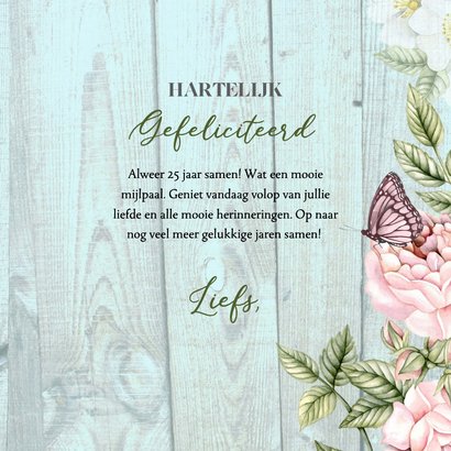 felicitatiekaart jubileum vintage 3