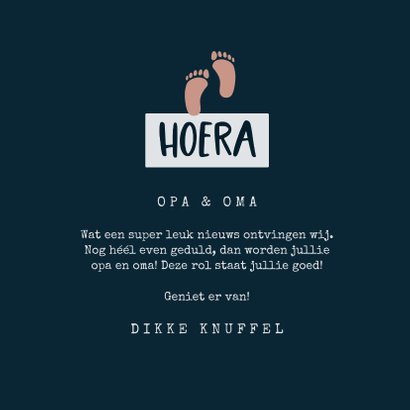 Felicitatiekaart kleinkind confetti opa oma 3