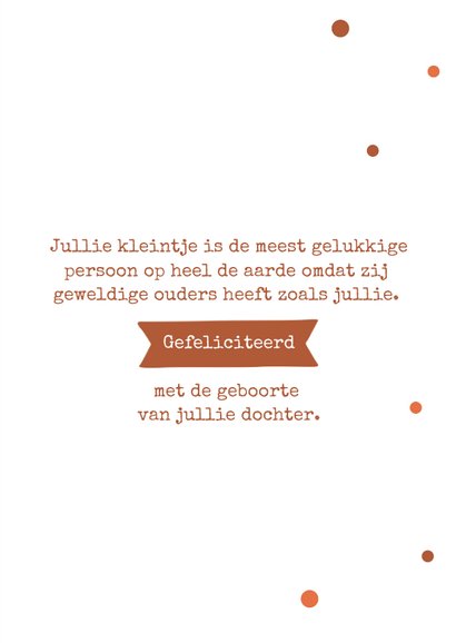 Felicitatiekaart little baby 3