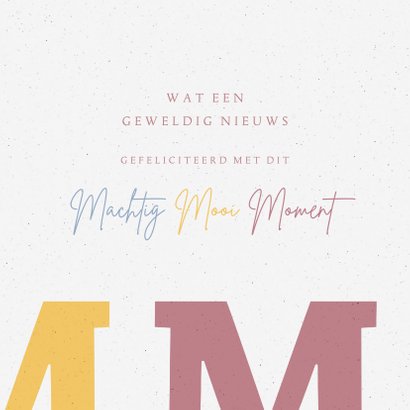 Felicitatiekaart Machtig Mooi Moment 3