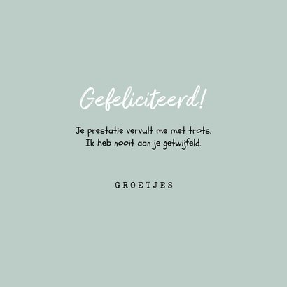 Felicitatiekaart man bier confetti pijltjes 3