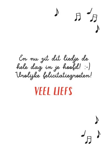 Felicitatiekaart met ba-na-na-na 3