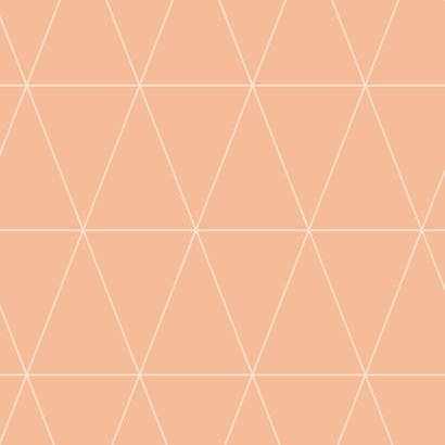 Felicitatiekaart met een geometrisch patroon en bloesem 2