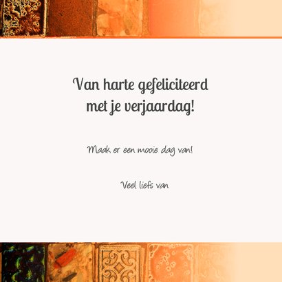 Felicitatiekaart mystieke mozaïek 3