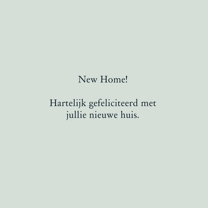 Felicitatiekaart nieuwe woning gezellig samen op de bank 3